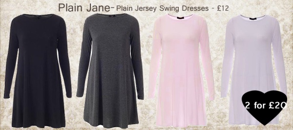 Plain Jersey dresses